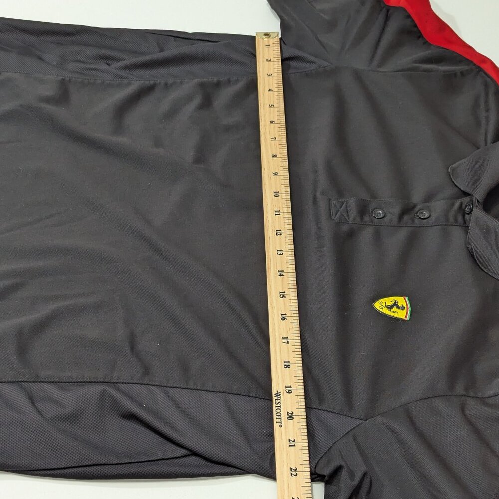 Ferrari Polo Shirt Black and Red - Formula 1 - Picture 8 of 11